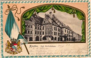 Max Littmann Hofbraeuhaus Praegepostkarte 1901