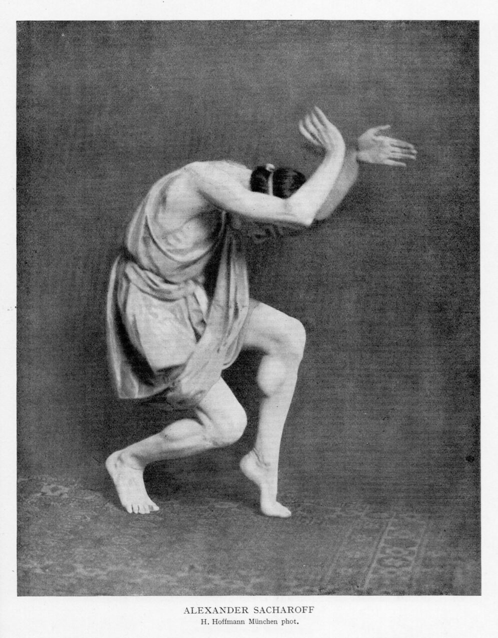 Alexander Sacharoff Foto Heinrich Hoffmann1913 c Munich Dance Histories